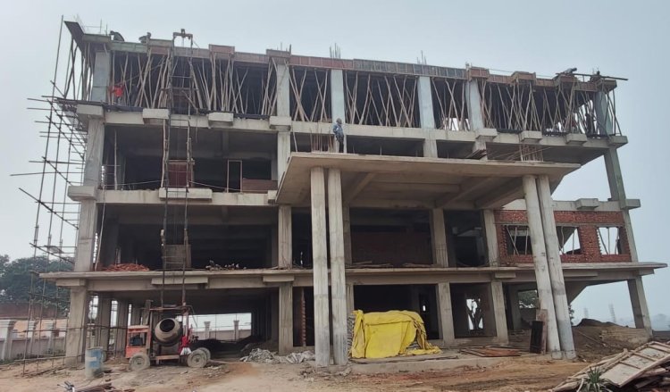 रामनगरी में अतिथि सुविधाओं का विस्तार, नया सर्किट हाउस तेजी से ले रहा आकार