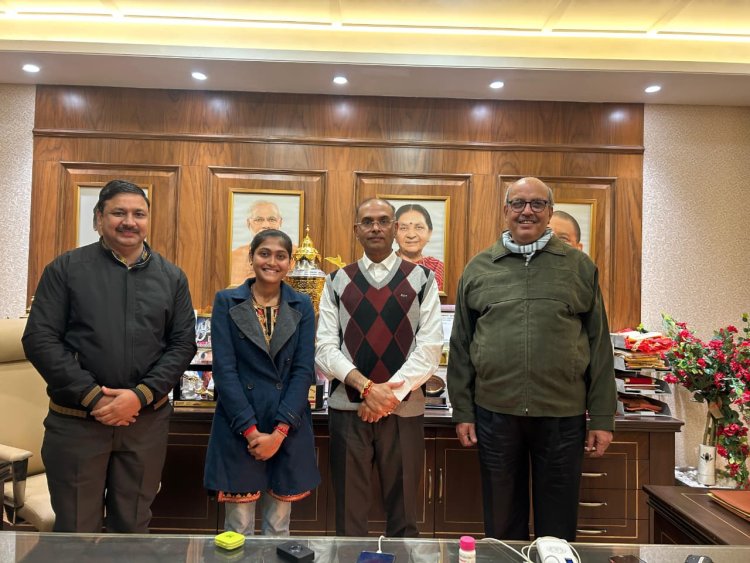 77 वें गणतंत्र दिवस परेड में शामिल होंगी कानपुर पीपीएन कॉलेज की वैष्णवी