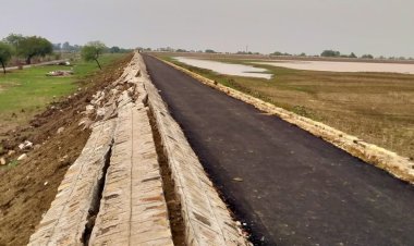 17 करोड़ की लागत पर सवाल, अदवा बांध की मरम्मत पहली बारिश में ही फेल