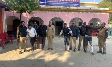 दराेगा पर जानलेवा हमला करने वाले चार आरोपित गिरफ्तार