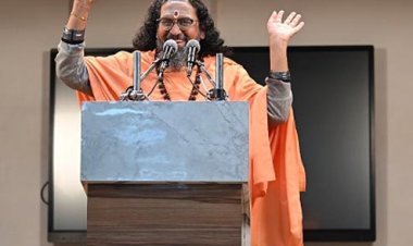 महर्षि पतंजलि विद्यालय में स्वामी अभेदानंद ने बताए शिक्षण के दिव्य सूत्र