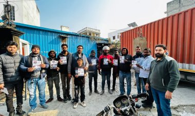 वाराणसी में युवा कांग्रेस ने गिग वर्कर न्याय अभियान चलाया, व्यापक जनसम्पर्क