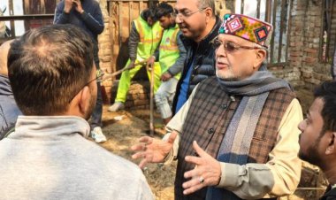 डायमंड डेरी कॉलोनी में अवैध कब्जे से मुक्त हुई जमीन पर बनाया जाय ओपन जिम : सुरेश खन्ना