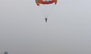 एनसीसी बटालियन, प्रयागराज ने पैरा-सेलिंग एडवेंचर कैंप का किया आयोजन