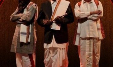 संघ गंगा के तीन भागीरथ" नाटक का मंचन उत्तर प्रदेश के विभिन्न शहरों में, प्रथम तीन सरसंघचालकों के जीवन पर आधारित