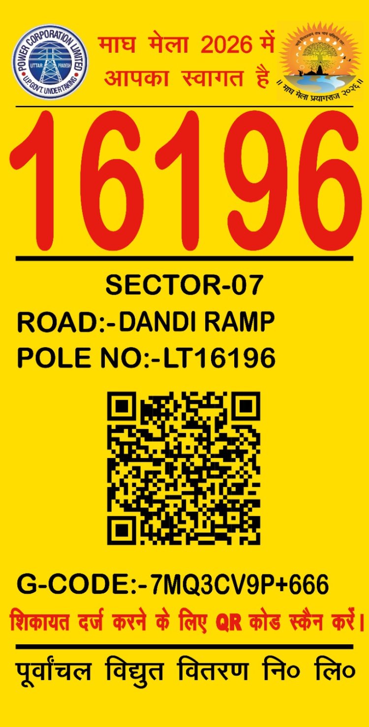 संगम तट के माघ मेला में क्यूआर कोड से श्रद्धालुओं को मिलेगी सुरक्षा व सहायता