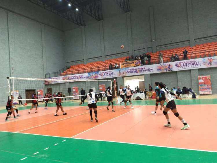 नेशनल वॉलीबॉल चैंपियनशिप : ​केरल की पुरुष टीम ने दिखाया संतुलित खेल
