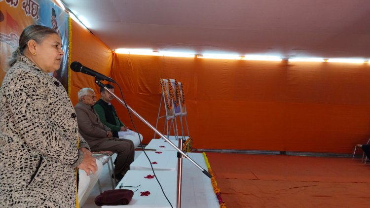 समाज में संघ को जो मान्यता मिली उसके पीछे स्वयंसेवकों की तपस्या और कठोर साधना:अलका ताई