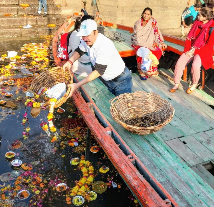 नमामि गंगे की मकर संक्रांति पर्व पर पवित्र गंगा को गंदा नहीं करने की अपील