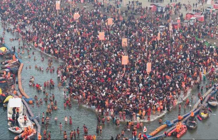 मकर संक्रांति व एकादशी पर अयोध्या लेकर काशी व प्रयागराज में करोड़ाें भक्तों ने लगाई डुबकी, कल के लिए विशेष प्रबंध