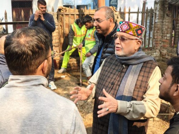 डायमंड डेरी कॉलोनी में अवैध कब्जे से मुक्त हुई जमीन पर बनाया जाय ओपन जिम : सुरेश खन्ना