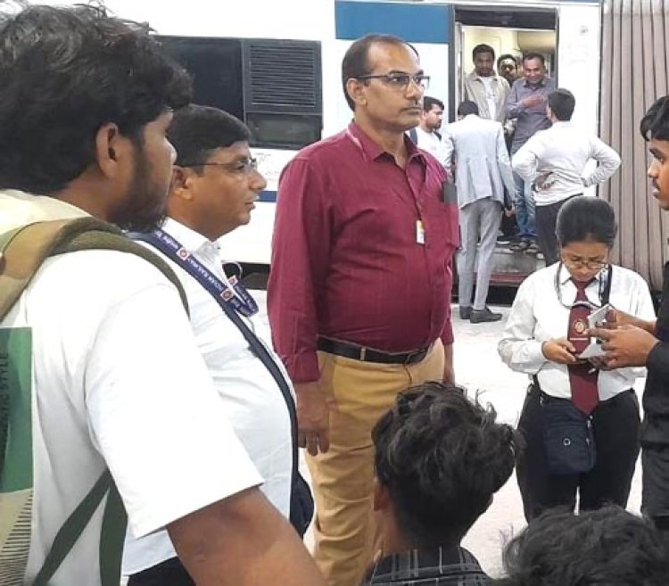 रेलवे टिकट चेकिंग अभियान में 634 यात्रियों से 4 लाख 8 हजार जुर्माना