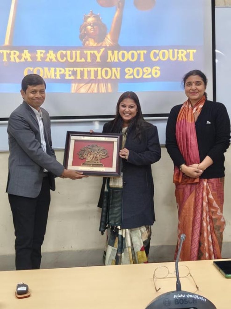 इविवि के विधि विभाग में मूट कोर्ट सोसायटी के गठन काे प्रतियोगिता