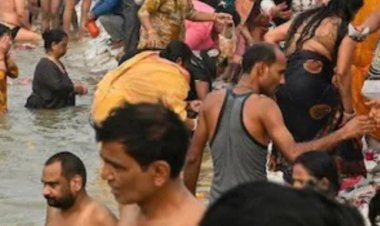 प्रयागराज में संगम पर माघ मेला का पांचवां स्नान शुरू