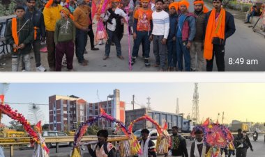 बड़नपुर के डिपुआ घाट पर सरयू स्नान को भी पंहुच रहे कांवरिए