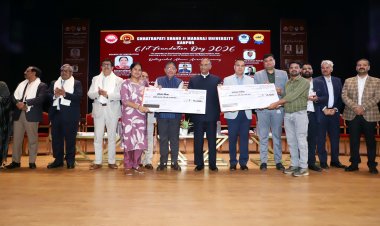 पूर्व छात्र किसी भी शिक्षण संस्थान की सबसे बड़ी धरोहर होते हैं : कुलपति