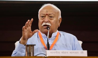 संघ प्रमुख भागवत से मिले यूपी के दाेनाें उपमुख्यमंत्री