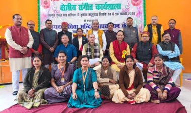 मानसिक विकास के लिए भाषण से अधिक प्रभावशाली होते हैं गीत : हेमचंद्र