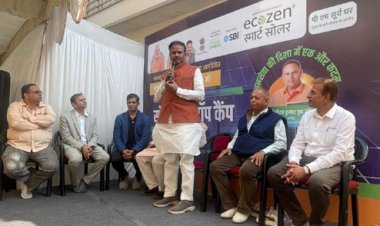 प्रधानमंत्री सूर्य घर मुफ्त बिजली योजना नागरिकों के लिए ऐतिहासिक अवसर: गणेश केसरवानी