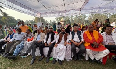 विंध्यवासिनी पार्क में प्रकृति का महाकुंभ, आकर्षण का केन्द्र रहे पुष्प