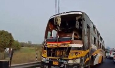 लखनऊ सड़क हादसे में चार मृतकों की शिनाख्त, बस चालक पकड़ा गया