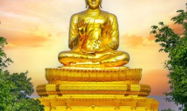 बौद्ध भूमि कुशीनगर बना 'मिनी थाईलैंड', शोभायात्रा में शामिल हुए थाईलैंड के राजदूत