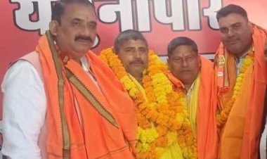 संगठन पर्व में सोमेश्वर महादेव व चाका मंडल अध्यक्षों की घोषणा