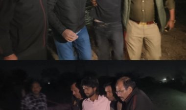 पत्नी बच्चों के सामने दिनदहाड़े कारोबारी की हत्या करने वाले दो बदमाश मुठभेड़ के बाद गिरफ्तार, पैर मे लगी गोली