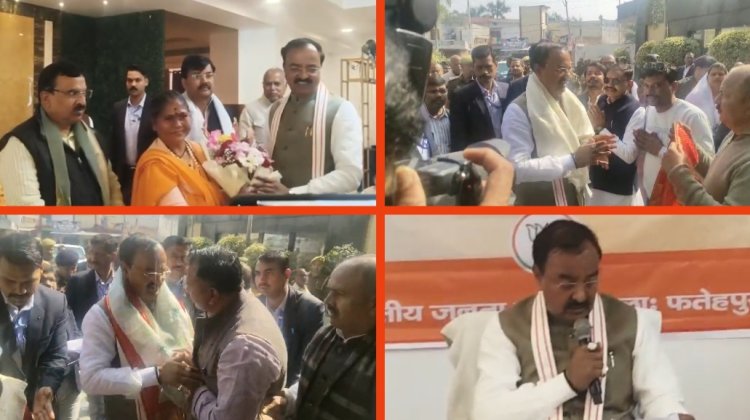 अखिलेश यादव व राहुल गांधी को जनता धोखेबाज मानती है : केशव मौर्य