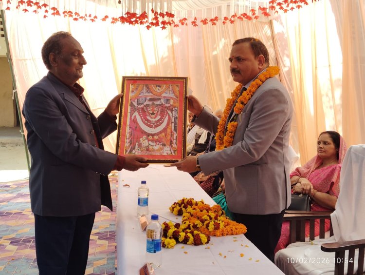 जब पुराना स्कूल बना यादों का आईना, न्यायमूर्ति जय कृष्ण उपाध्याय का स्वागत