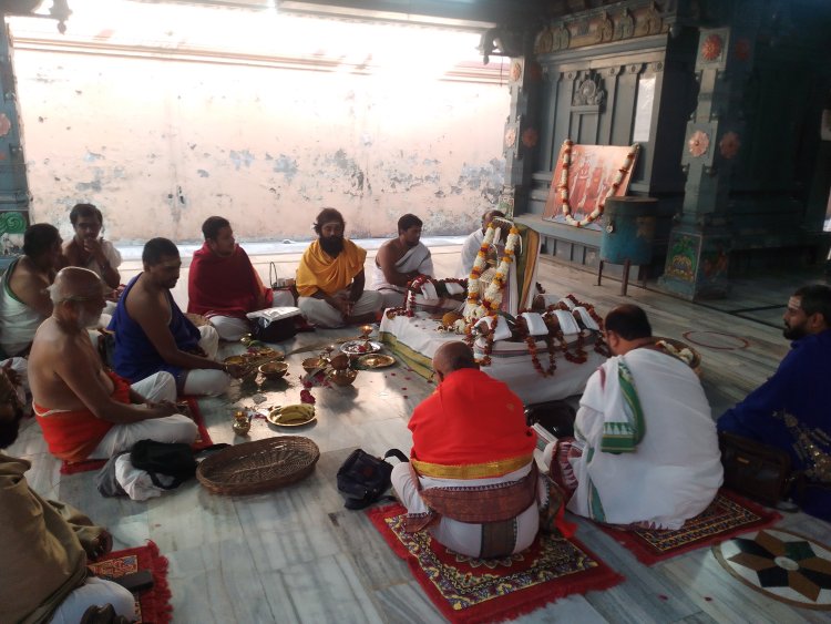 कांचीकामकोटि मंदिर में सप्त दिवसीय महाशिवरात्रि महोत्सव की शुरुआत