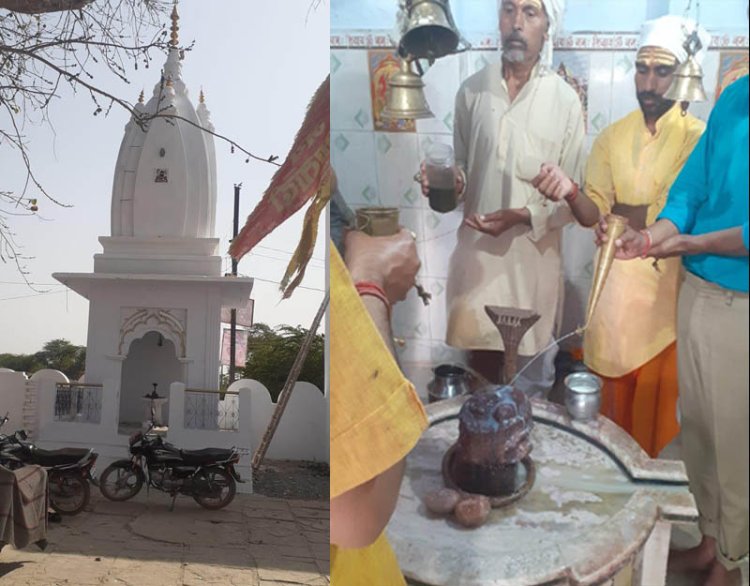हमीरपुर जिले के बागेश्वर मंदिर में प्रतिष्ठित है कश्मीर का शिवलिंग, महाशिवरात्रि पर्व पर हुयी विशेष पूजा