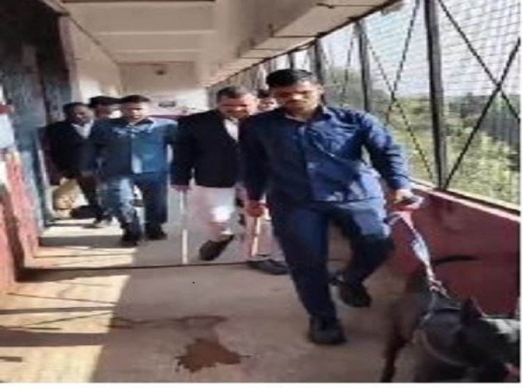 प्रदेश के कई जिलाें के न्यायालयाें काे बम से उड़ाने की धमकी के बाद चला चेकिंग अभियान