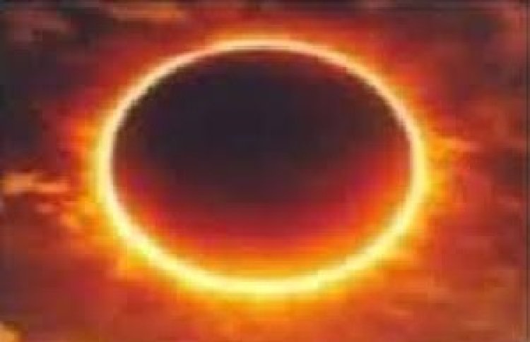 साल का पहला सूर्य ग्रहण भारत में नहीं दिखा:सूतक भी नहीं लगा