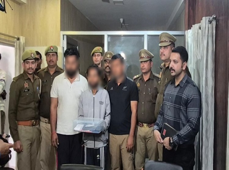 फर्जी फर्म बनाकर जीएसटी चोरी करने वाले तीन अपराधी गिरफ्तार