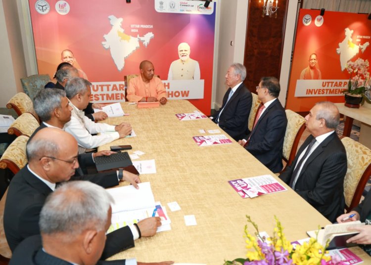 सिंगापुर में डीबीएस बैंक की सीईओ और मुख्यमंत्री योगी की बैठक में वित्तीय व ग्रीन एनर्जी क्षेत्र में निवेश पर हुई चर्चा
