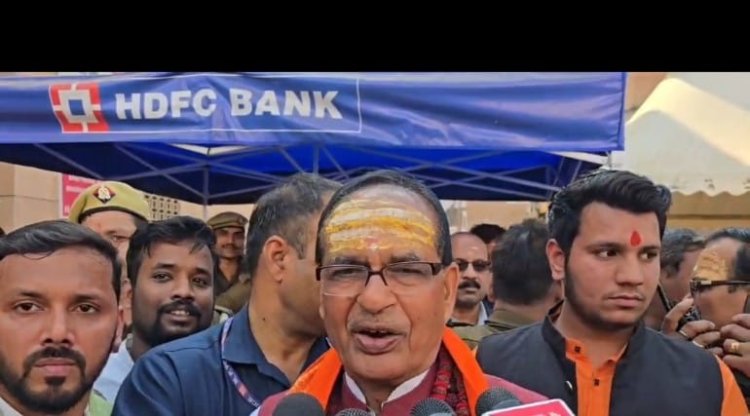 केंद्रीय कृषि मंत्री शिवराज सिंह चौहान ने काशी विश्वनाथ मंदिर में लगाई हाजिरी