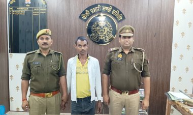 दुकानों में चोरी करने वाला एमपी निवासी शातिर चोर गिरफ्तार