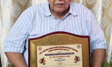 नारायण जी गोपाल को मिला लाइफ टाइम अचीवमेंट अवार्ड