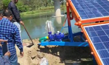 मुख्यमंत्री लघु सिंचाई योजना के तहत सोलर पम्पसेट के लिए इच्छुक किसान करें आवेदन