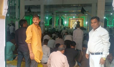 जौनपुर में अलविदा जुमे की नमाज शांतिपूर्ण ढंग से संपन्न