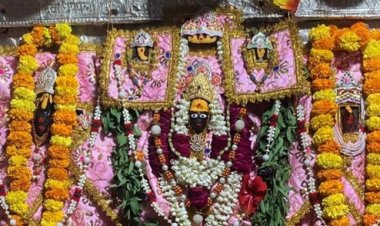 मां कल्याणी के ब्रह्मचारिणी स्वरूप का श्रृंगार दर्शन कर भक्तों ने लगाए माता के जयकारे