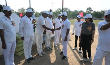 जोन स्तरीय पुलिस बास्केटबॉल व हैंडबॉल प्रतियोगिता का शुरु