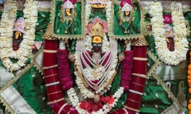 मां कल्याणी ने दिए महागौरी के स्वरूप में भक्तों को अलौकिक दर्शन