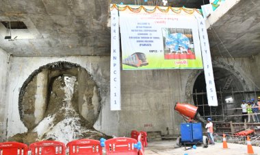 कानपुर मेट्रो कॉरिडोर 2 टनलिंग पूरी होना बड़ा मील का पत्थर : सुशील कुमार