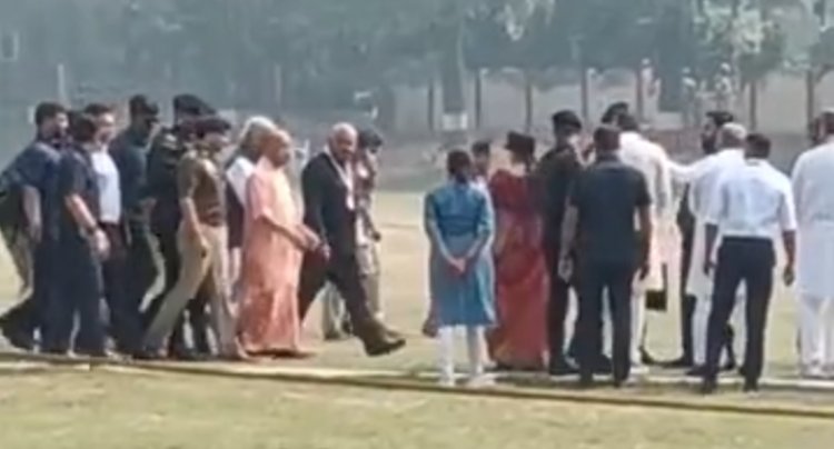  कानपुर में विचार परिवार की समन्वय बैठक में शामिल हुए मुख्यमंत्री योगी आदित्यनाथ और प्रदेश अध्यक्ष पंकज चौधरी