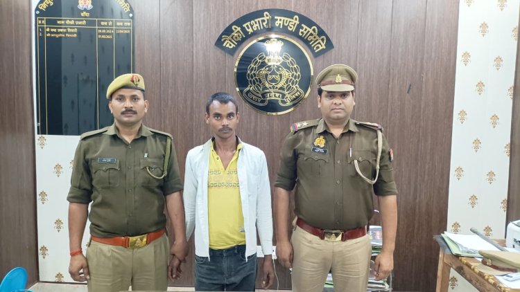 दुकानों में चोरी करने वाला एमपी निवासी शातिर चोर गिरफ्तार