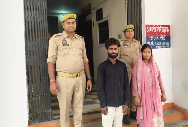 नाबालिग किशाेरी बरामद , दो आरोपित गिरफ्तार