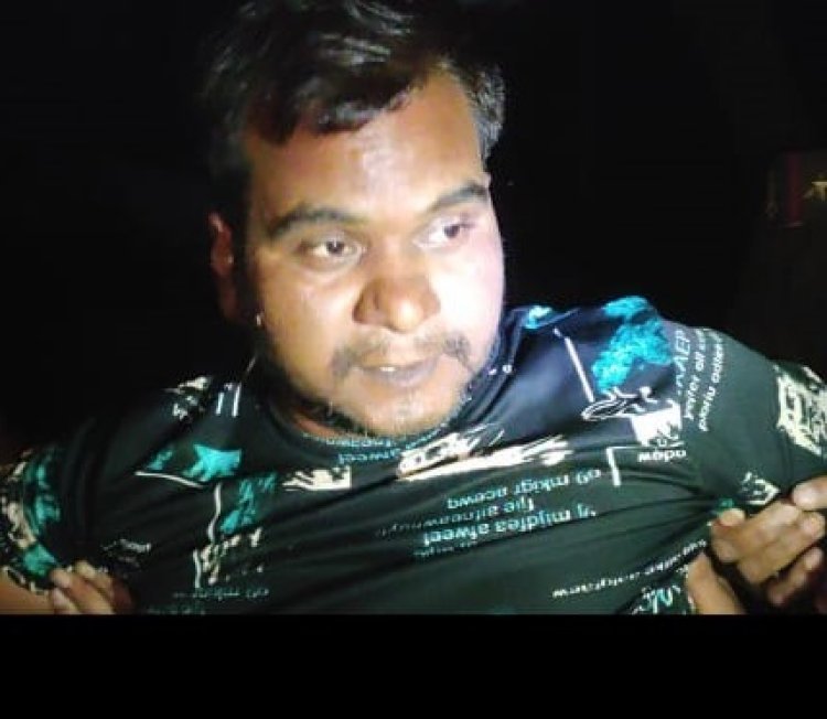 पुलिस मुठभेड़ में लुटेरे के पैर में लगी गोली, असलहा समेत गिरफ्तार