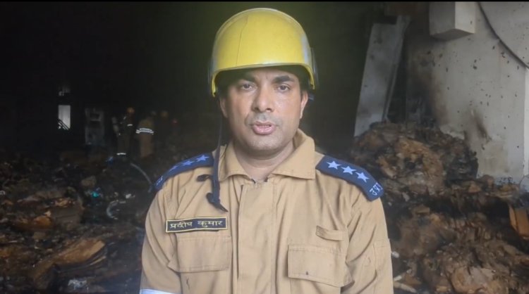 बिजली के स्मार्ट मीटर बनाने वाली फैक्ट्री में लगी आग, 40 घंटे बाद बुझी